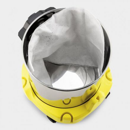 Пылесос хозяйственный KARCHER WD 3 PS, мусоросборник 17 л, мощность 1000 Вт, желтый, 1.628-190.0 Пылесос хозяйственный KARCHER WD 3 PS, мусоросборник 17 л, мощность 1000 Вт, желтый, 1.628-190.0