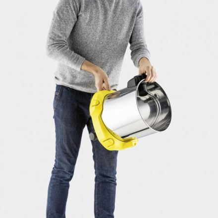 Пылесос хозяйственный KARCHER WD 3 PS, мусоросборник 17 л, мощность 1000 Вт, желтый, 1.628-190.0 Пылесос хозяйственный KARCHER WD 3 PS, мусоросборник 17 л, мощность 1000 Вт, желтый, 1.628-190.0