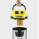 Пылесос хозяйственный KARCHER WD 3 PS, мусоросборник 17 л, мощность 1000 Вт, желтый, 1.628-190.0
