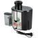 Соковыжималка POLARIS PEA 0829 Fruit Fusion, 800 Вт, стакан 0,35 л, емкость жмыха 1 л, пластик, сталь/черный, 15935