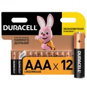 Батарейка DURACELL BASIC ААA/LR03-12BL Батарейка DURACELL BASIC ААA/LR03-12BL