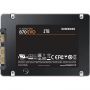 SSD накопитель Samsung SSD 870 EVO, 2000GB, 2.5 7mm, SATA3(MZ-77E2T0BW)