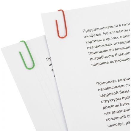 Скрепки Attache Economy с полимерн. покрытием,28 мм,разноцветные, 50 шт/уп Скрепки Attache Economy с полимерн. покрытием,28 мм,разноцветные, 50 шт/уп