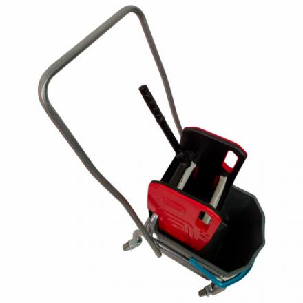 Тележка уборочная Eco-Force, 1 съемное ведро 25 л, отжим, металлический каркас, бесшумные колеса, 21EF/1 Тележка уборочная Eco-Force, 1 съемное ведро 25 л, отжим, металлический каркас, бесшумные колеса, 21EF/1