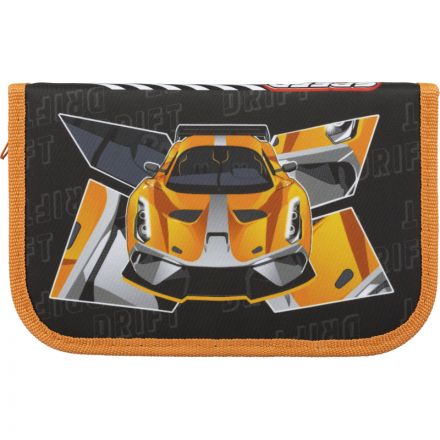 Пенал Комус Класс Urban Car , 1 секц., 2 отк. блока, 210x130x35мм, ткань Пенал Комус Класс Urban Car , 1 секц., 2 отк. блока, 210x130x35мм, ткань