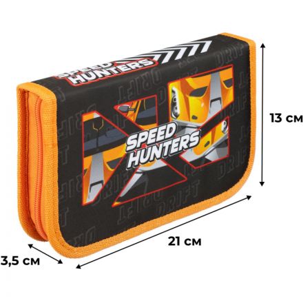 Пенал Комус Класс Urban Car , 1 секц., 2 отк. блока, 210x130x35мм, ткань Пенал Комус Класс Urban Car , 1 секц., 2 отк. блока, 210x130x35мм, ткань