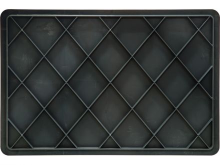 Ящик п/э 600х400х120 сплошной, без ручек цв. серый Ящик п/э 600х400х120 сплошной, без ручек цв. серый