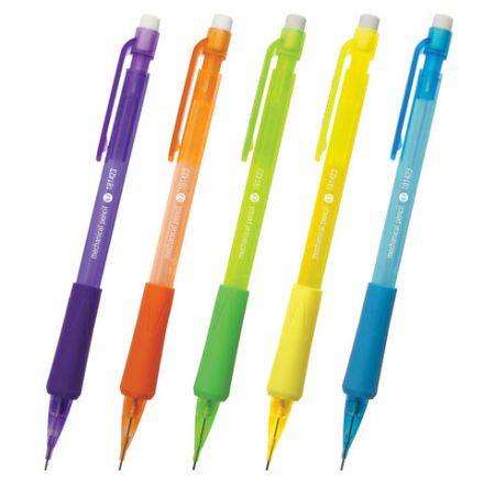 Карандаш механический 0,7 мм, STAFF "College" MP-422, ластик, резиновый грип, корпус тонированный ассорти, 181423 Карандаш механический 0,7 мм, STAFF "College" MP-422, ластик, резиновый грип, корпус тонированный ассорти, 181423