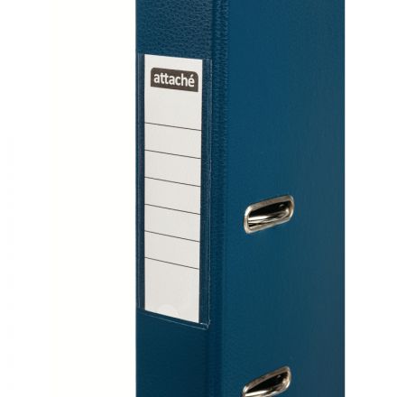 Папка-регистратор Attache с покрытием ПВХ, 50мм, т.-синий, ПБП2,карм.кор Папка-регистратор Attache с покрытием ПВХ, 50мм, т.-синий, ПБП2,карм.кор