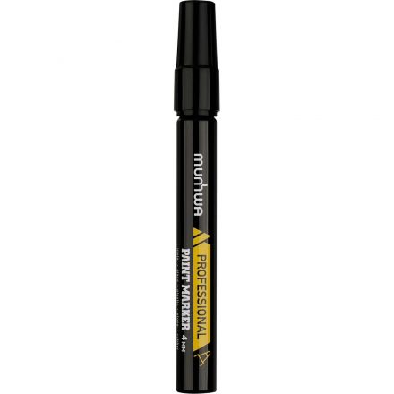 Маркер -краска MunHwa Professional Paint Marker черная, 4мм, нитро-основа Маркер -краска MunHwa Professional Paint Marker черная, 4мм, нитро-основа