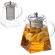 Чайник заварочный AROMA, объем 1 л, из боросиликатного стекла,105039