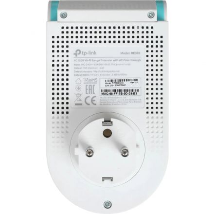 Усилитель сигнала Wi-Fi TP-Link RE365 AC1200 Усилитель сигнала Wi-Fi TP-Link RE365 AC1200
