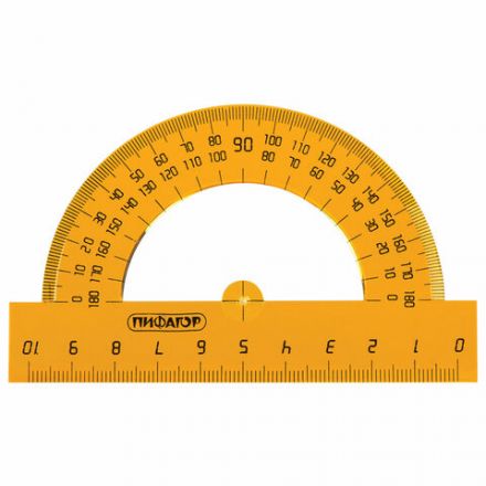 Набор чертежный большой ПИФАГОР (линейка 30 см, 2 треугольника, транспортир), прозрачный, неоновый, пакет, 210629 Набор чертежный большой ПИФАГОР (линейка 30 см, 2 треугольника, транспортир), прозрачный, неоновый, пакет, 210629