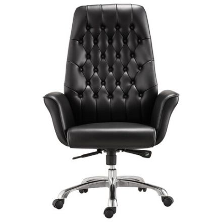 Кресло офисное BRABIX PREMIUM "Legacy EX-750", синхромеханизм, алюминий, экокожа, черное, 532492