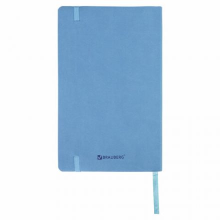 Блокнот-скетчбук А5 (130х210 мм), BRAUBERG ULTRA, под кожу, 80 г/м2, 96 л., без линовки, голубой, 113022 Блокнот-скетчбук А5 (130х210 мм), BRAUBERG ULTRA, под кожу, 80 г/м2, 96 л., без линовки, голубой, 113022