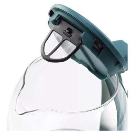 Чайник KITFORT КТ-640-4, 1,7 л, 2200 Вт, закрытый нагревательный элемент, ТЕРМОРЕГУЛЯТОР, стекло, изумрудный Чайник KITFORT КТ-640-4, 1,7 л, 2200 Вт, закрытый нагревательный элемент, ТЕРМОРЕГУЛЯТОР, стекло, изумрудный