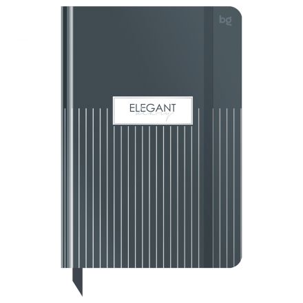 Ежедневник недатированный А5, 136л., 7БЦ BG "Minimal. Black", глянцевая ламинация, отд. фольгой Ежедневник недатированный А5, 136л., 7БЦ BG "Minimal. Black", глянцевая ламинация, отд. фольгой