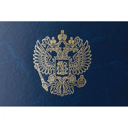 Папка адресная На подпись А4 бумвинил синий мрамор Папка адресная На подпись А4 бумвинил синий мрамор