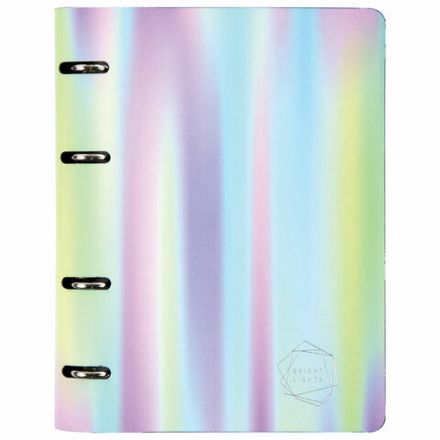 Тетрадь на кольцах А5 (180х220 мм), 80 листов, под кожу, клетка, тиснение фольгой, BRAUBERG VISTA, Gradient, 112131 Тетрадь на кольцах А5 (180х220 мм), 80 листов, под кожу, клетка, тиснение фольгой, BRAUBERG VISTA, Gradient, 112131