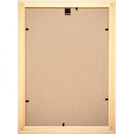 Рамка Зебра А4 21х30 см деревянный багет 16 мм коричневая Рамка Зебра А4 21х30 см деревянный багет 16 мм коричневая