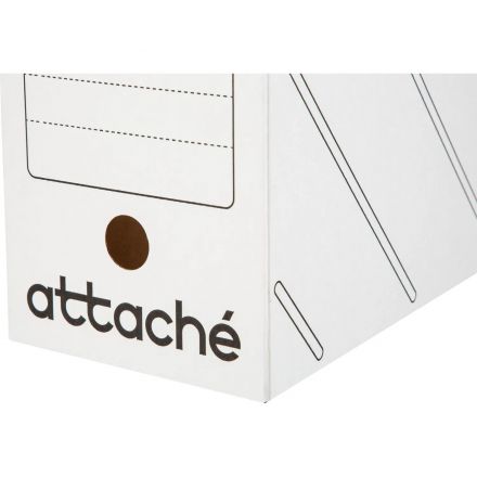 Лоток вертикальный Attache 150мм белый, 2 шт/уп