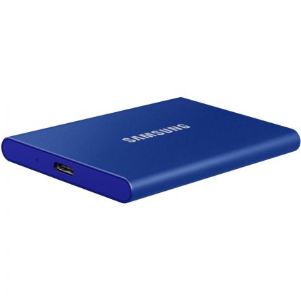 Портативный SSD Samsung T7, 2Tb, Indigo Blue (MU-PC2T0H/WW)