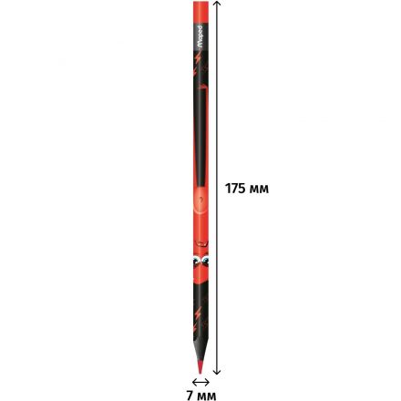 Карандаши цветные Maped BLACK MONSTER трехгранные,пластик,24цв/наб,862624 Карандаши цветные Maped BLACK MONSTER трехгранные,пластик,24цв/наб,862624