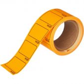 Ценники самоклеящиеся Цена 35x25мм, оранжевая 250шт/рул, 5 рул/уп Ценники самоклеящиеся Цена 35x25мм, оранжевая 250шт/рул, 5 рул/уп