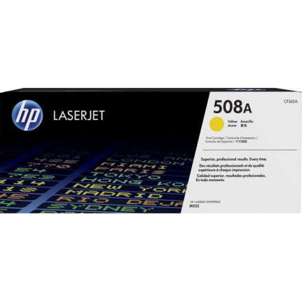 Картридж лазерный HP 508A CF362A жел. для CLJ Enterprise M552 Картридж лазерный HP 508A CF362A жел. для CLJ Enterprise M552