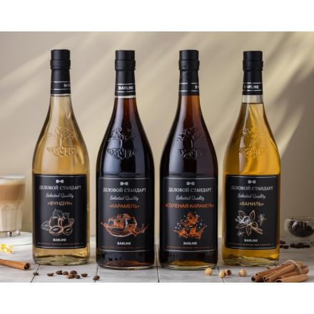 Сироп Деловой Стандарт Ваниль,стекло, 1л Сироп Деловой Стандарт Ваниль,стекло, 1л