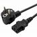 Кабель питания 1,8 м, CABLEXPERT, Schuko-C13, 3x0,5 мм2, 6 A, с заземлением, черный, PC-186 Кабель питания 1,8 м, CABLEXPERT, Schuko-C13, 3x0,5 мм2, 6 A, с заземлением, черный, PC-186