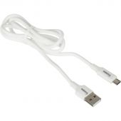 Кабель 2,4A, 1м, USB - Micro-USB, TPE, силикон, белый BT-JCBL-007/U28 Кабель 2,4A, 1м, USB - Micro-USB, TPE, силикон, белый BT-JCBL-007/U28