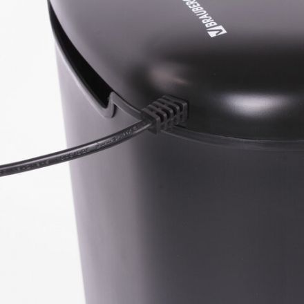 Уничтожитель (шредер) BRAUBERG S6, 3 уровень секретности, фрагменты 5х34 мм, 6 листов, корзина 16 литров, 530963