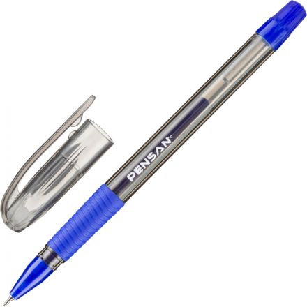 Ручка гелевая неавтоматическая PENSAN SOFT GEL  0,5 синяя