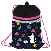 Мешок для обуви 1 отделение Berlingo "Funny colors", 340*460мм, вентиляционная сеточка, светоотражающая лента, карман на молнии Мешок для обуви 1 отделение Berlingo "Funny colors", 340*460мм, вентиляционная сеточка, светоотражающая лента, карман на молнии