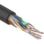 Кабель REXANT (01-0045) U/UTP, CAT 5e, PE, 4PR, 24AWG, OUTDOOR, SOLID,305м