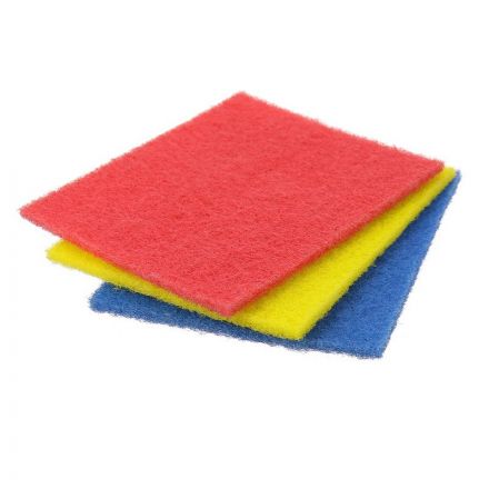 Губки абразивные Гуд Тайфун 150х100 мм 3 штуки в упаковке Губки абразивные Гуд Тайфун 150х100 мм 3 штуки в упаковке