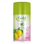 Баллон сменный для автоосвежителя Gold Wind Лимон 230мл