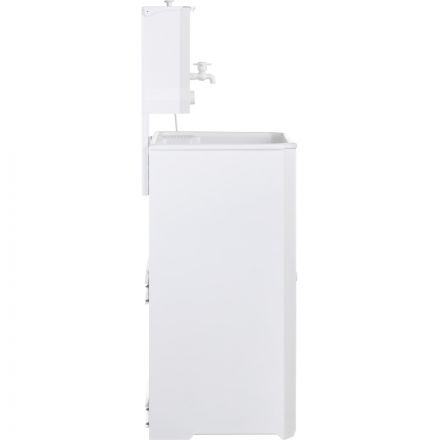 Умывальник дачный TOPFORT SIMPLE с подогревом 15л, пласт мойка, белый