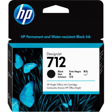 Картридж струйный HP 712 3ED71A чер. для DJ Т230/630