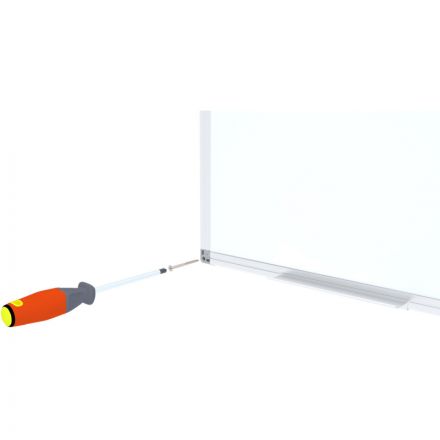 Доска магнитно-маркерная 100х150 эмаль Комус Premium алюмин. рама Россия