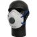 Полумаска фильтрующая PHSV 2011 с кл FFP1 до 4ПДК,(XL) 10шт/уп