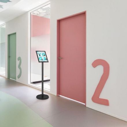 Стойка напольная Attache рекл наклон клик-рамка А4 Рандеву вертик/горизонт Стойка напольная Attache рекл наклон клик-рамка А4 Рандеву вертик/горизонт