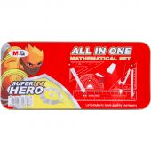 Готовальня M&G, 10 предм, в метал коробке Готовальня M&G, 10 предм, в метал коробке