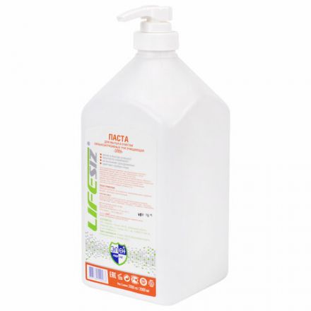 Паста очищающая для рук, 2 л, ЭЛЕН, от сильных загрязнений (жир, битум, строительные смеси) Паста очищающая для рук, 2 л, ЭЛЕН, от сильных загрязнений (жир, битум, строительные смеси)