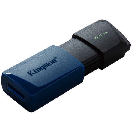 Флеш-диск 64 GB KINGSTON DataTraveler Exodia M, разъем USB 3.2, черный/синий, DTXM/64GB Флеш-диск 64 GB KINGSTON DataTraveler Exodia M, разъем USB 3.2, черный/синий, DTXM/64GB