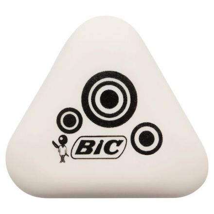 Набор ластиков BIC, "Mini Fun" 3 шт., белый с рисунком, 2 треугольных и 1 овальный, 927870 Набор ластиков BIC, "Mini Fun" 3 шт., белый с рисунком, 2 треугольных и 1 овальный, 927870