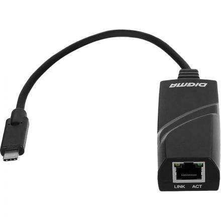 Сетевой адаптер Gigabit Ethernet Digma D-USBC-LAN1000 USB Type-C Сетевой адаптер Gigabit Ethernet Digma D-USBC-LAN1000 USB Type-C