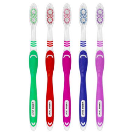 Зубная щетка жесткая, КОМПЛЕКТ 50 шт., LAIMA DENT WHITENING, 609692