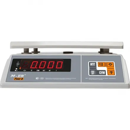 Весы фасовочные настольные M-ER 326AFU-32.1 Post II, LCD_3061 Весы фасовочные настольные M-ER 326AFU-32.1 Post II, LCD_3061